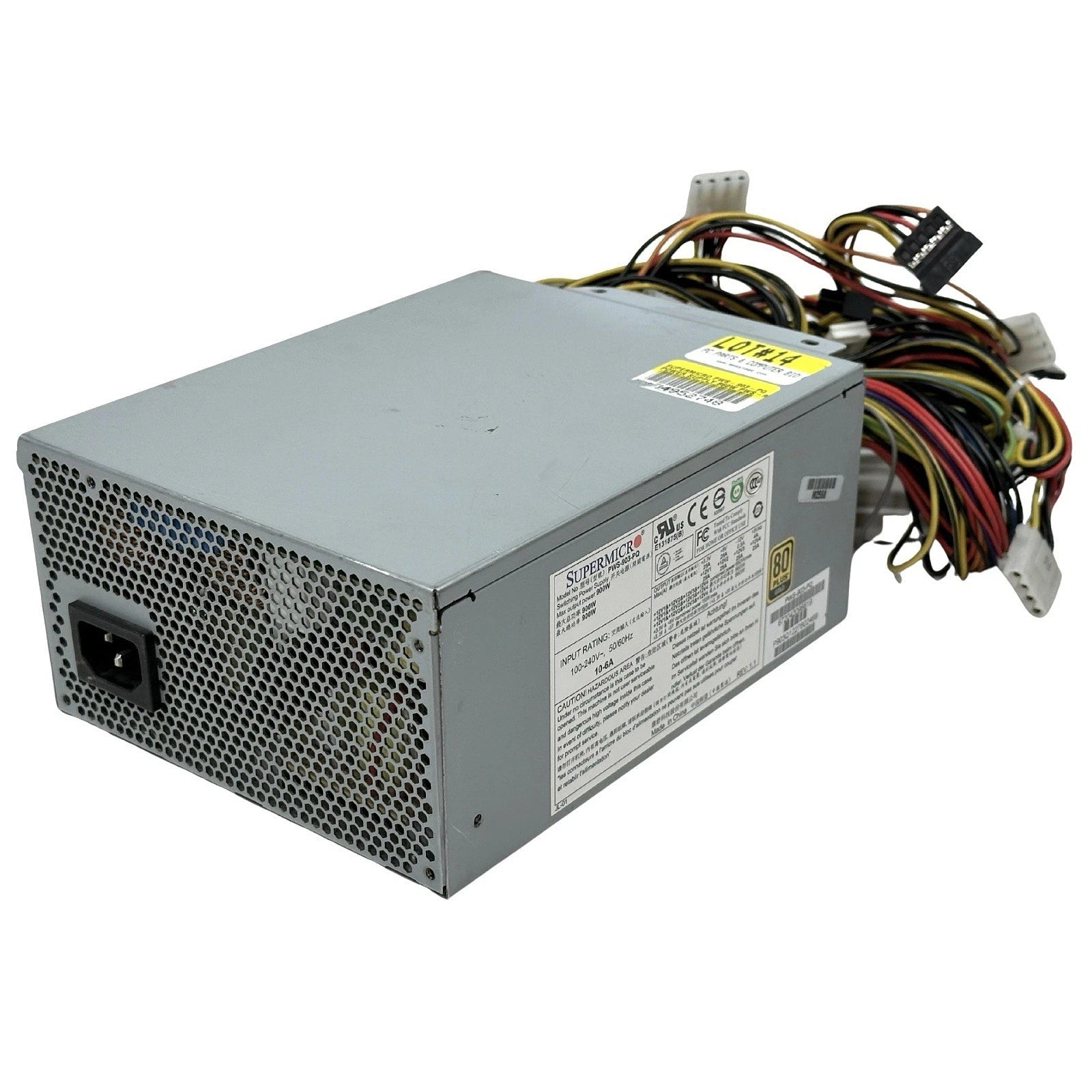 SuperMicro PWS-903-PQ 900W Switching Power Supply Unit 80 Plus Gold - Read|167912285649