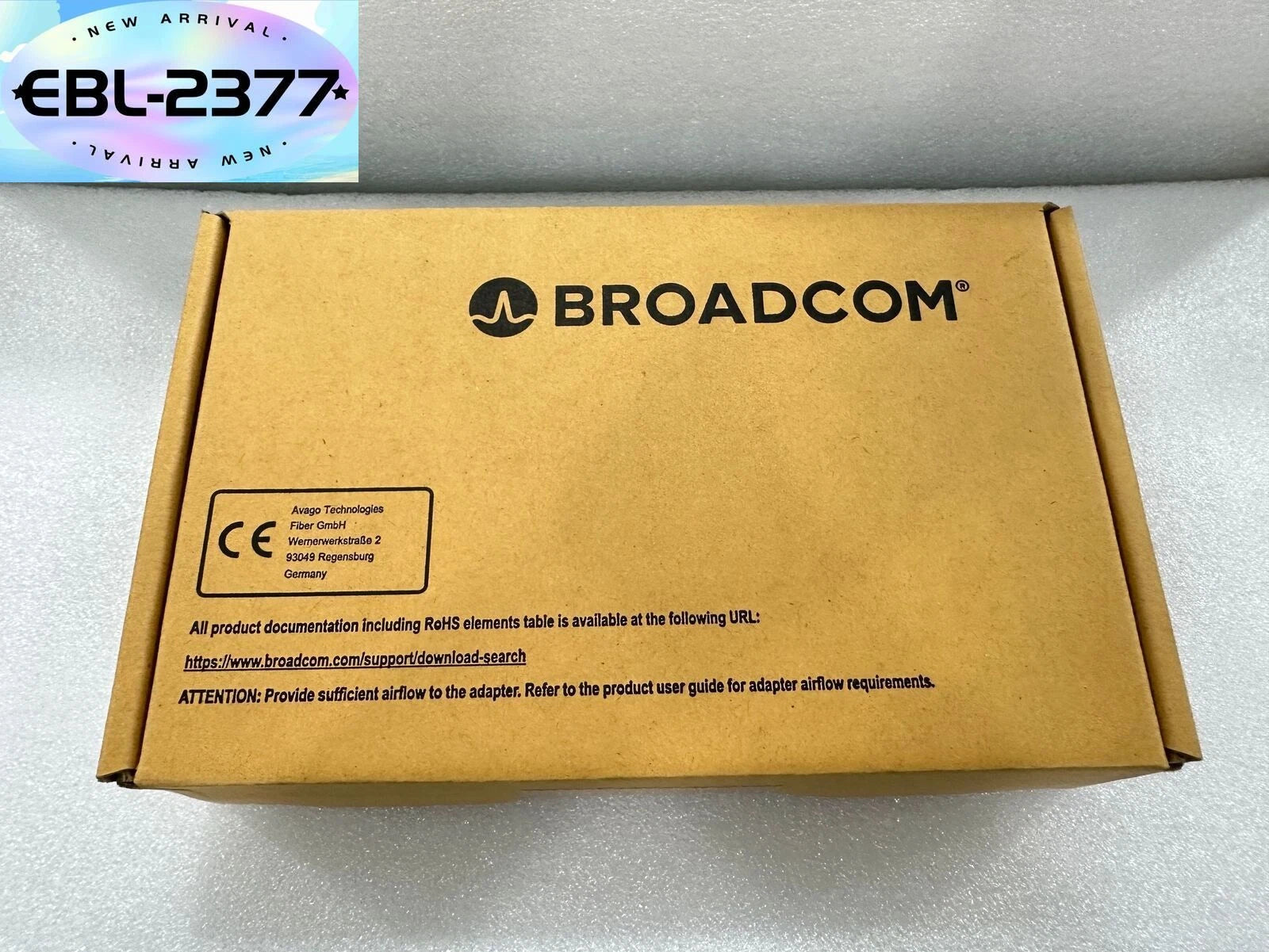 Broadcom HBA 9500-8e Tri-Mode storage controller SATA 6Gb/s SAS 12Gb/s PCIe New