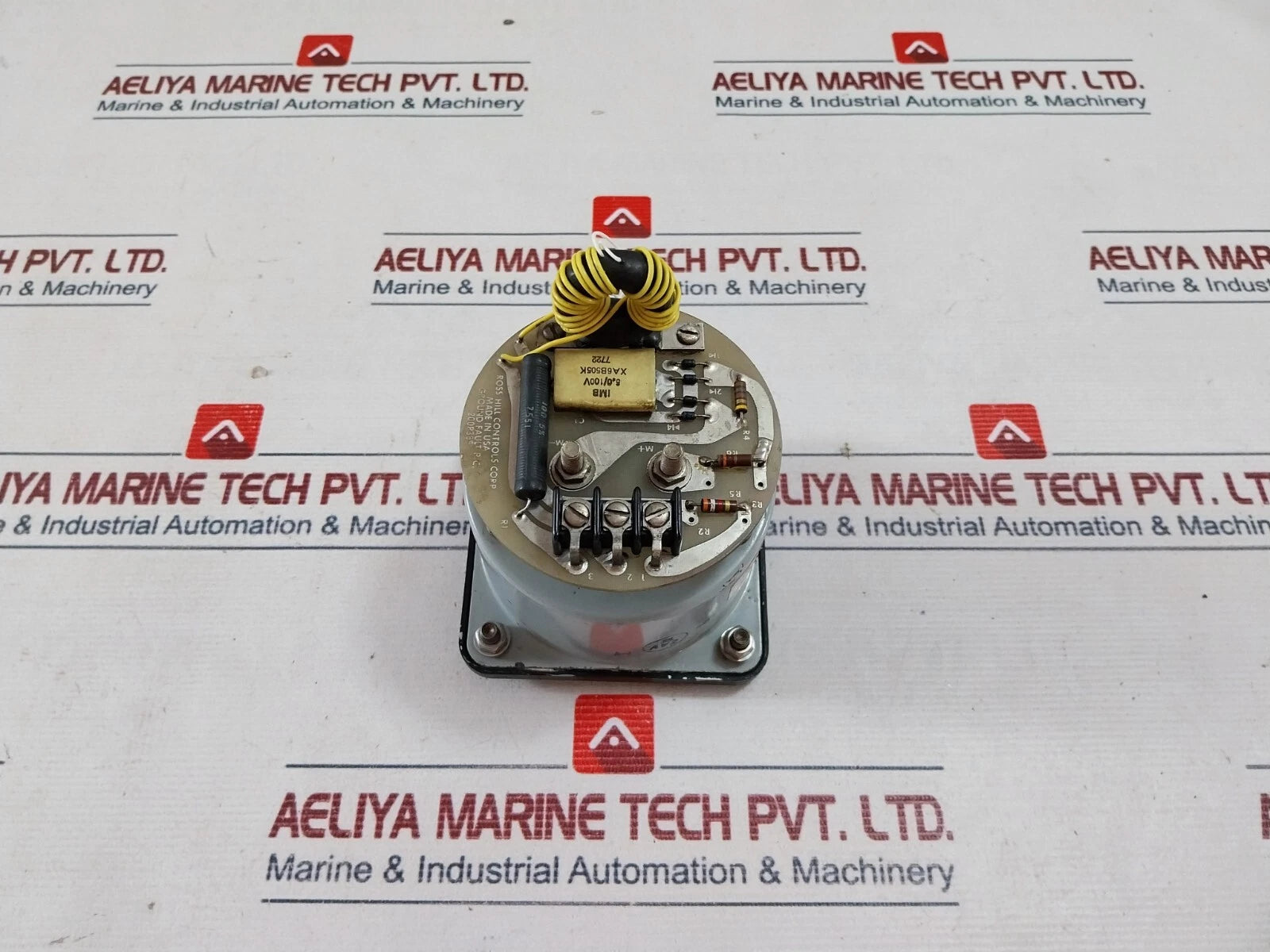 General Electric DB40 DC Ammeter Precise Industrial Current Measurement Device