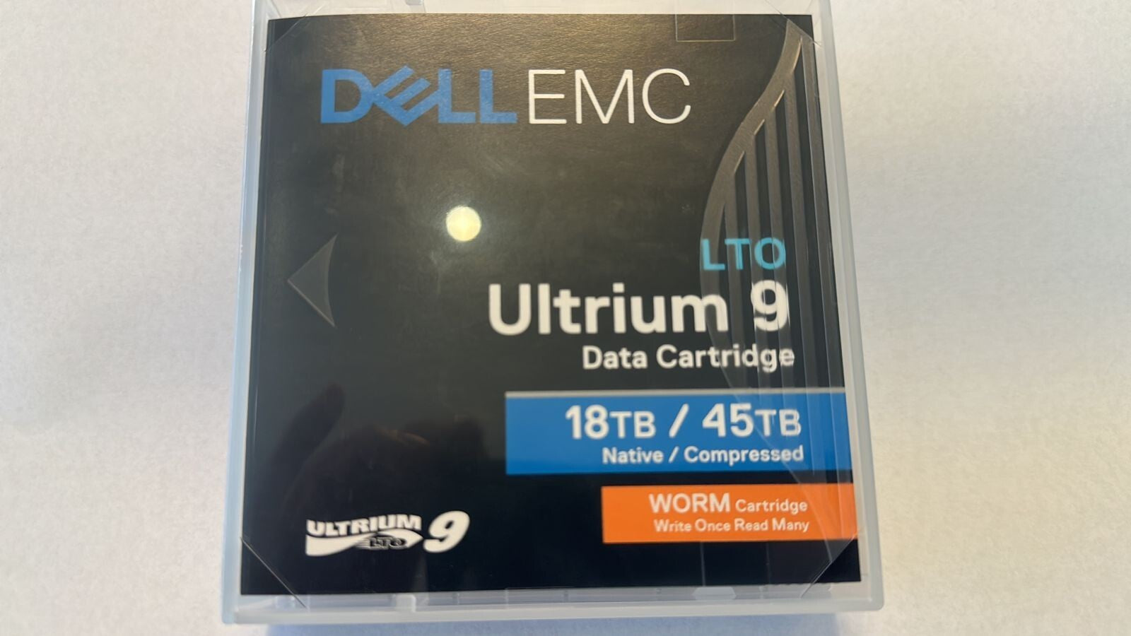 Dell/EMC 0J4RGP LTO 9 Ultrium 9 data cartridge 18TB/45TB WORM Write Once Read Ma|225817724052