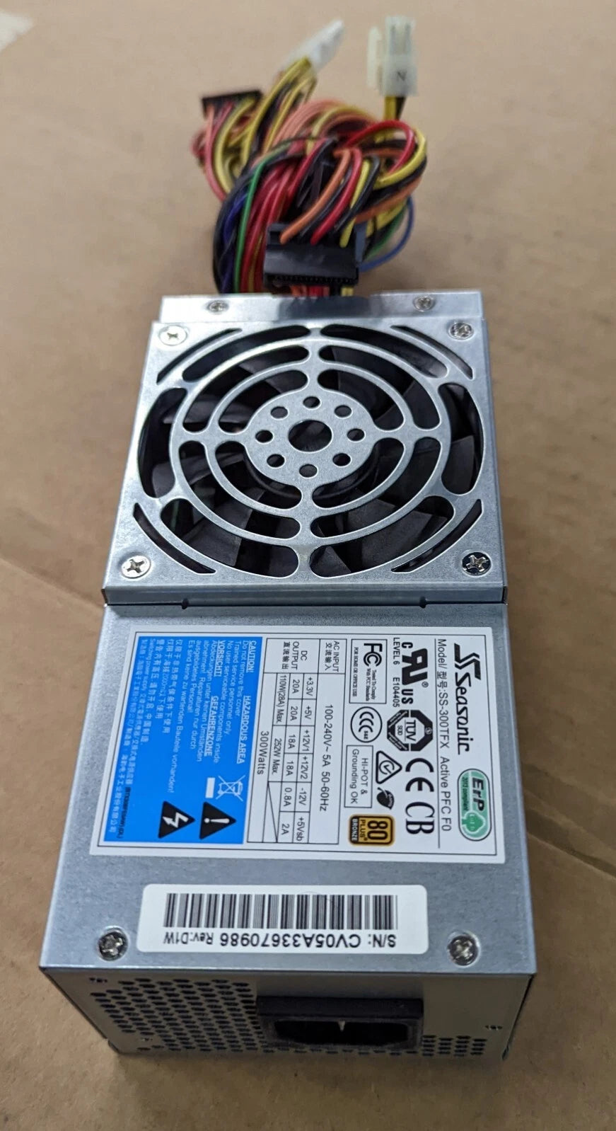Seasonic SS-300TFX 300W Micro ATX Power Supply TFX12V 300 TFX ss300tfx. New.|225291558305
