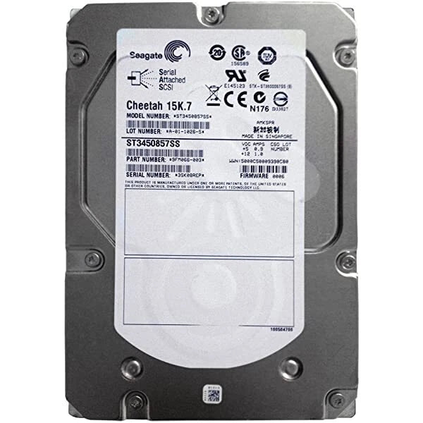 Seagate Cheetah 15K.7 ST3450857SS 450GB 15k RPM 16MB Cache SAS 6Gb/s 3.5"|152631488473