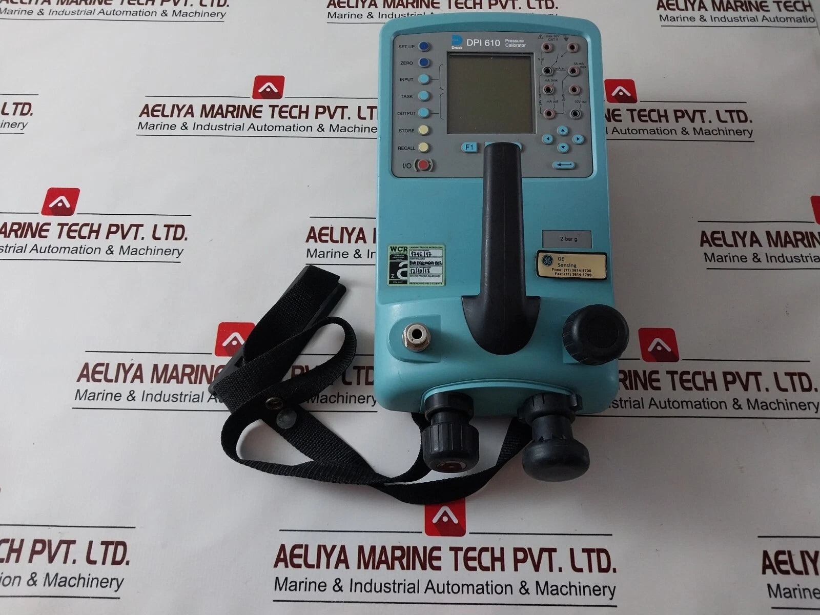 DRUCK DPI 610 Pressure Calibrator 10-15V 0.8W 40-0001-00912-Z (Not Working)|286892707001