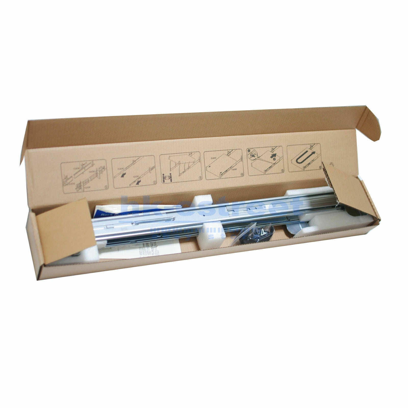 Dell Poweredge R320 R420 R430 R620 R630 1U Sliding Ready Rails II A7 81WCD|183837695787