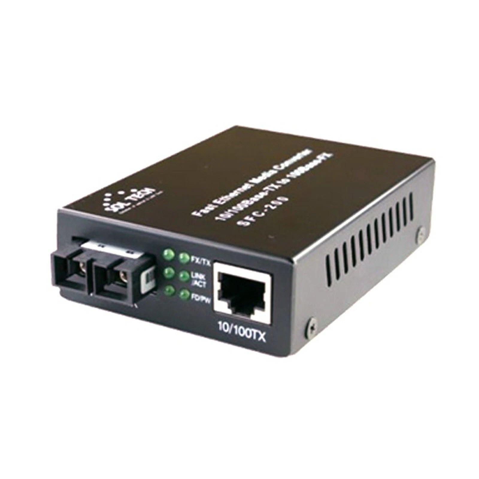 SOLTECH SFC200-SCS Fiber Optic Ethernet Converter 100Mbps/Single-mode/ SC