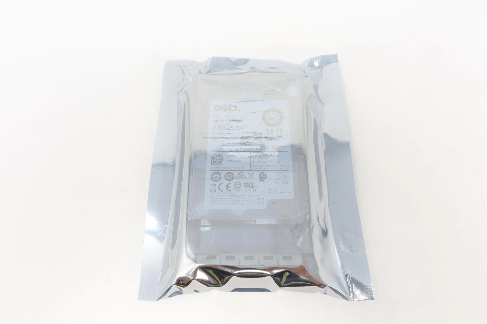 ST1800MM0159 JY57X Dell GEN13 1.8TB 10K RPM 12Gb/s 2.5" SAS Server Hard Drive