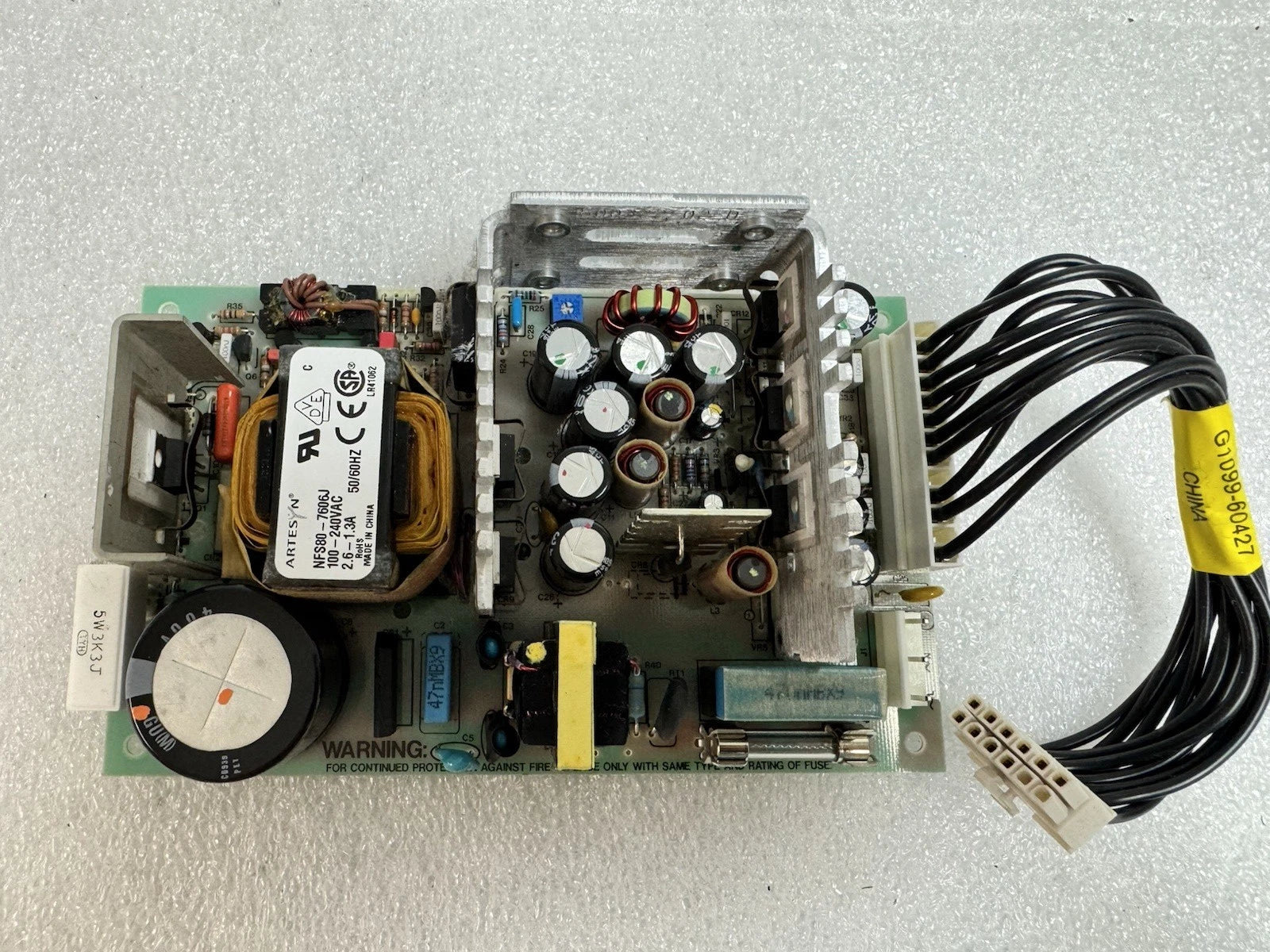 Artesyn NFS80-7606J Power Supply, Agilent G1099-604427 for 5973 MSD (working)|116691868896