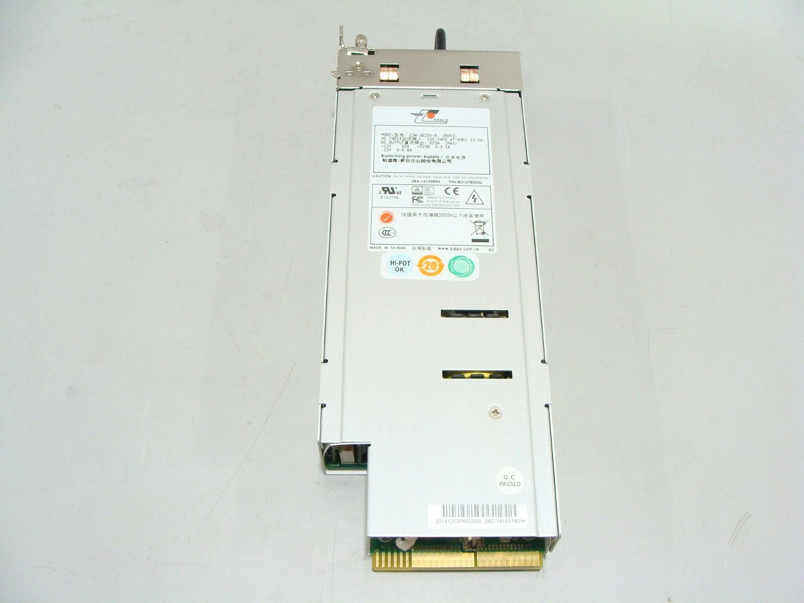 Zippy Emacs C2W-3620V-R 620W Redundant Server Power Supply Module Replacement |115379177744