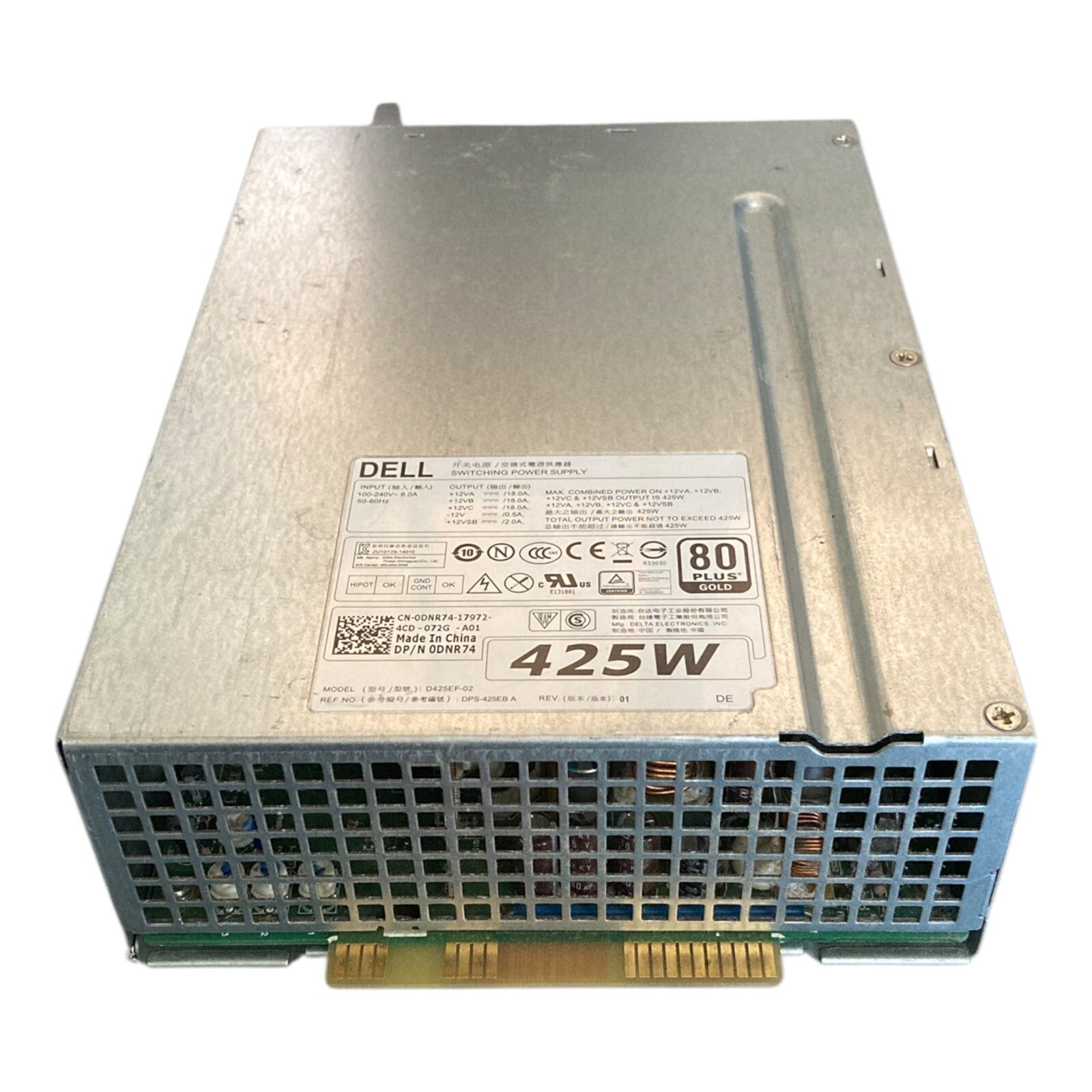 Dell 0DNR74 Precision T5810 425W 80 PLUS GOLD | Switching Power Supply | Tested|335885372286