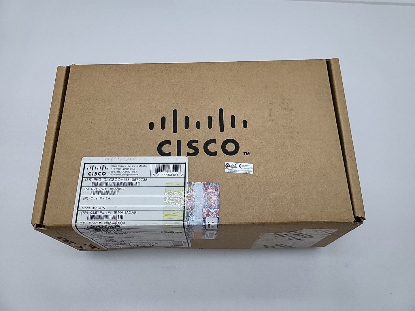 CISCO NIM-4FXO 4-Port Network Interface Module NEW OPEN BOX SEE PHOTOS FREE SHIP