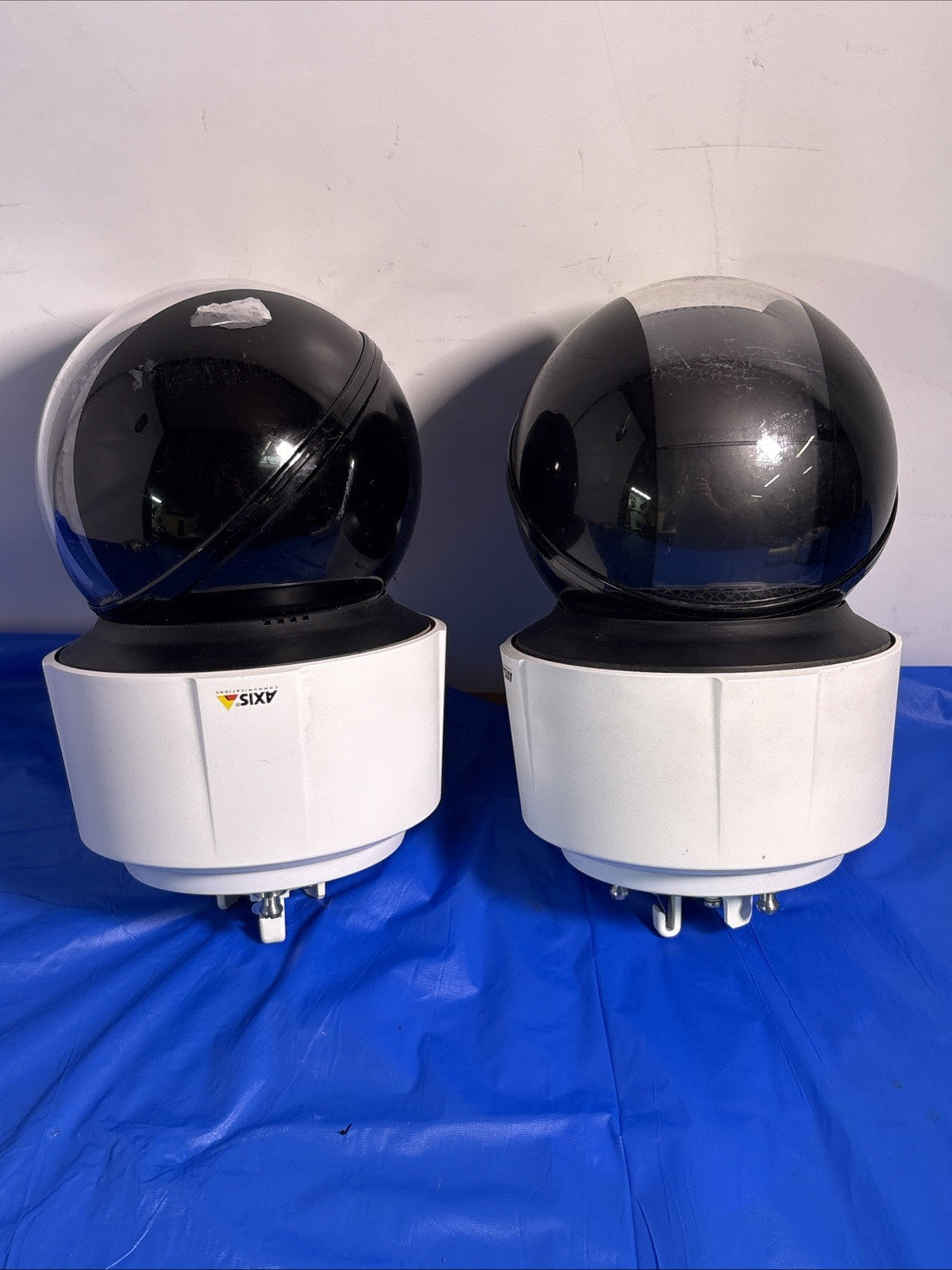 2x Axis Q6155-E 60Hz PTZ Dome Network Camera 0934-001-02, Laser Focus/used