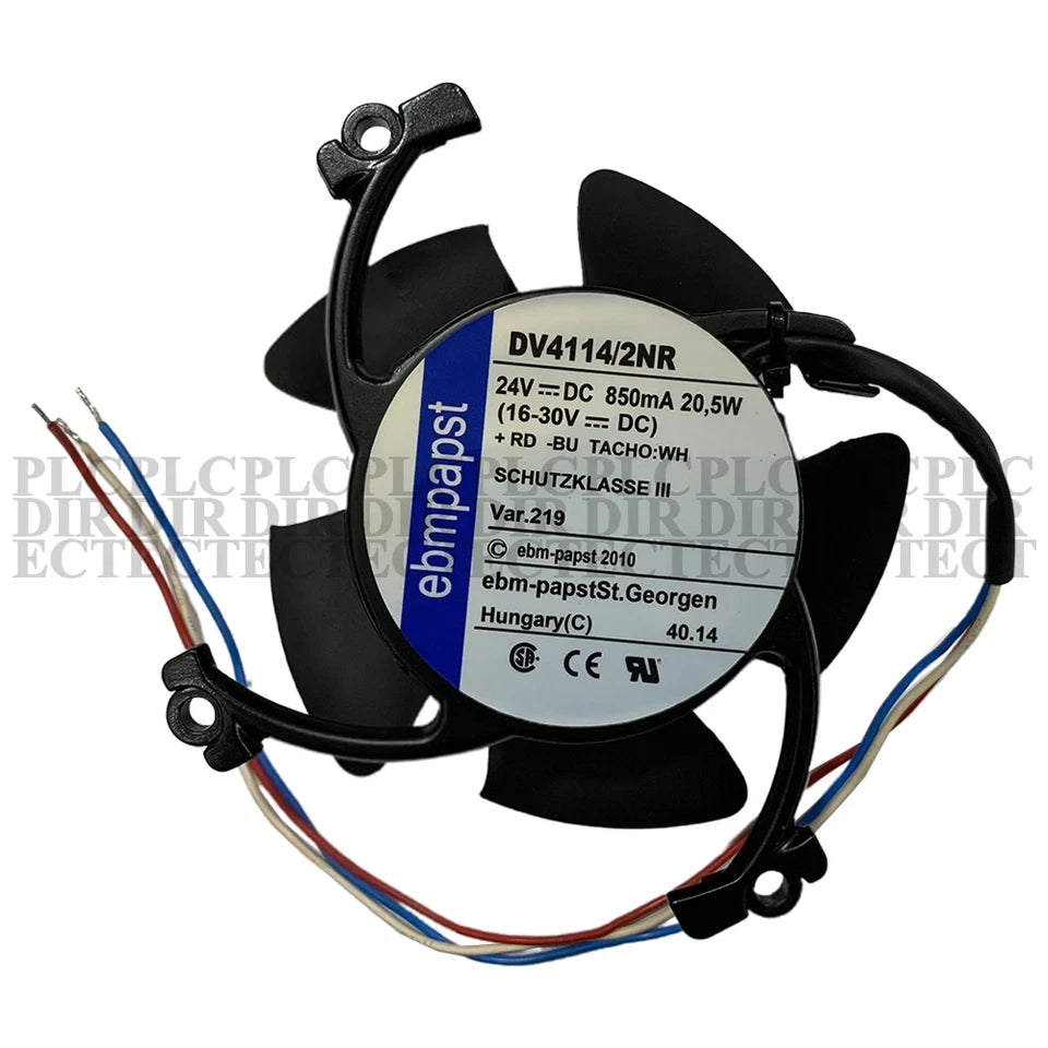 New EBM-PAPST DV4114/2NR Cooling Fan 24V 20.5W