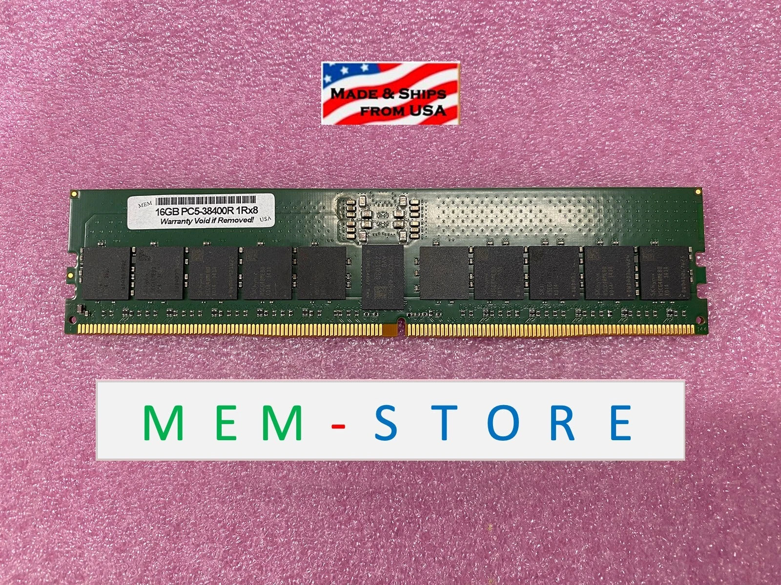 16GB 4800MHz RDIMM DDR5 1Rx8 RAM Compatible for Dell PowerEdge R760 T560 Server