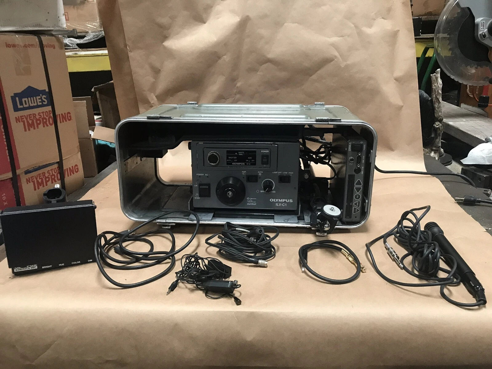 Olympus Industrial Borescope Set IV86-75 ILV-C1|293120227697