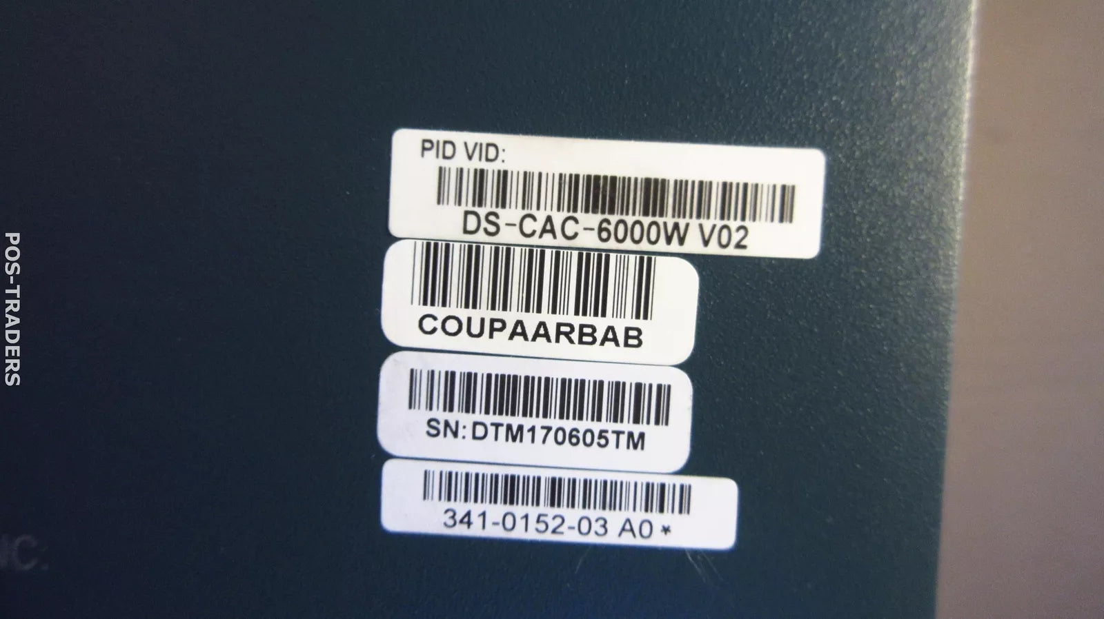 Cisco DS-CAC-6000W V02 AC Power Supply 341-0152-03 - CISCO DS-C9513-