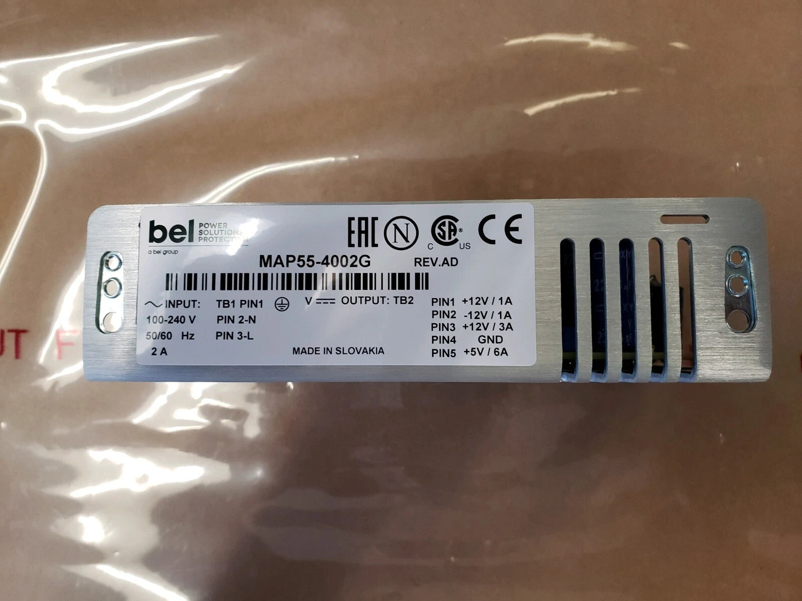 GENUINE POWER ONE POWER SUPPLY # MAP55-4002G / MAP55-4002|135137729153