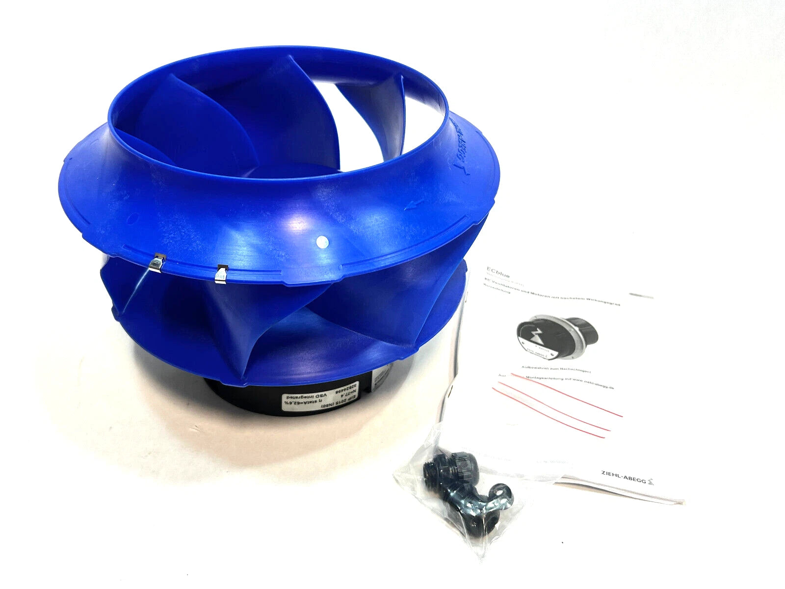 Ziehl-Abegg RH25V-6IK.BA.VR ECBlue 100-130VAC 2780RPM Centrifugal Fan Art#177236|395384667089