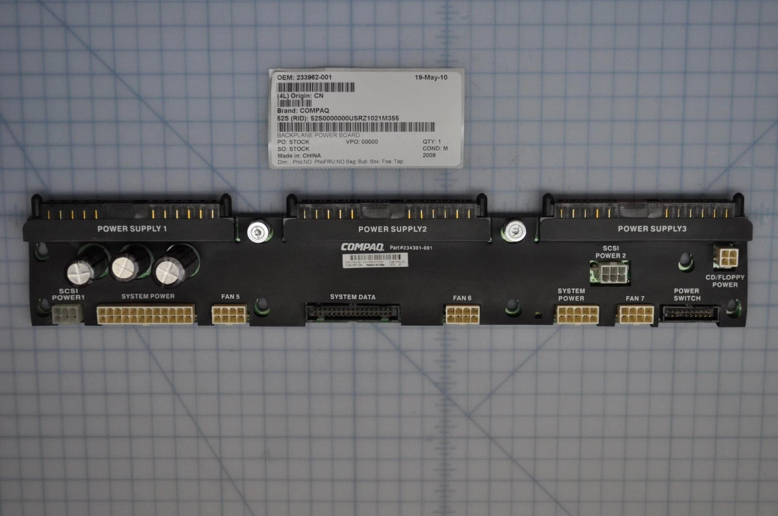 HP BACKPLANE POWER BOARD 233962-001|276844792906