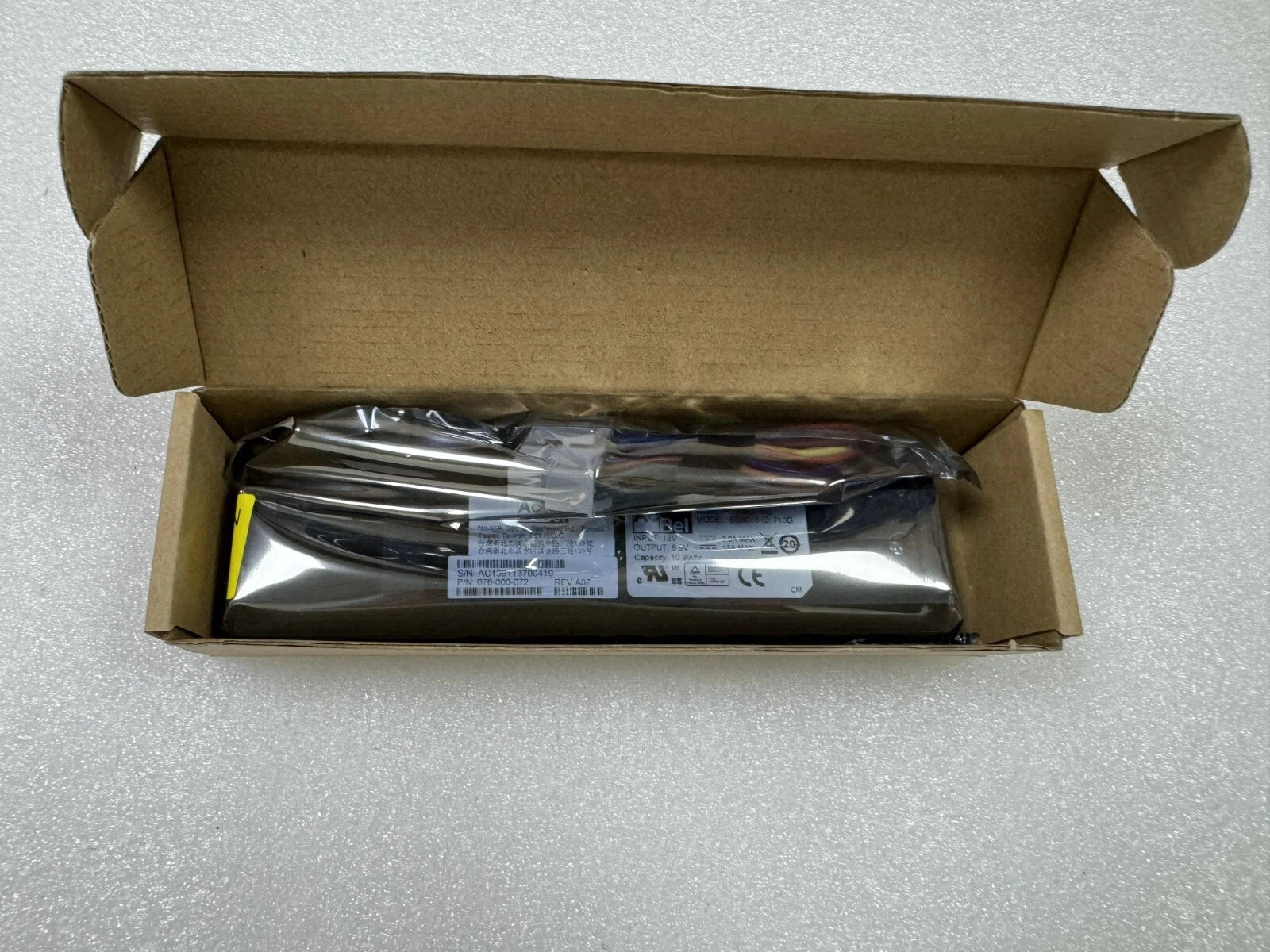 New 078-000-072 EMC VNX3100 VNXE3200 Controller Battery (wide connector)|297869839134