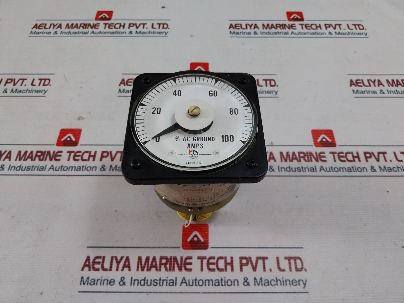 General Electric DB40 DC Ammeter 50-103111FAFA2ACH|334866119240