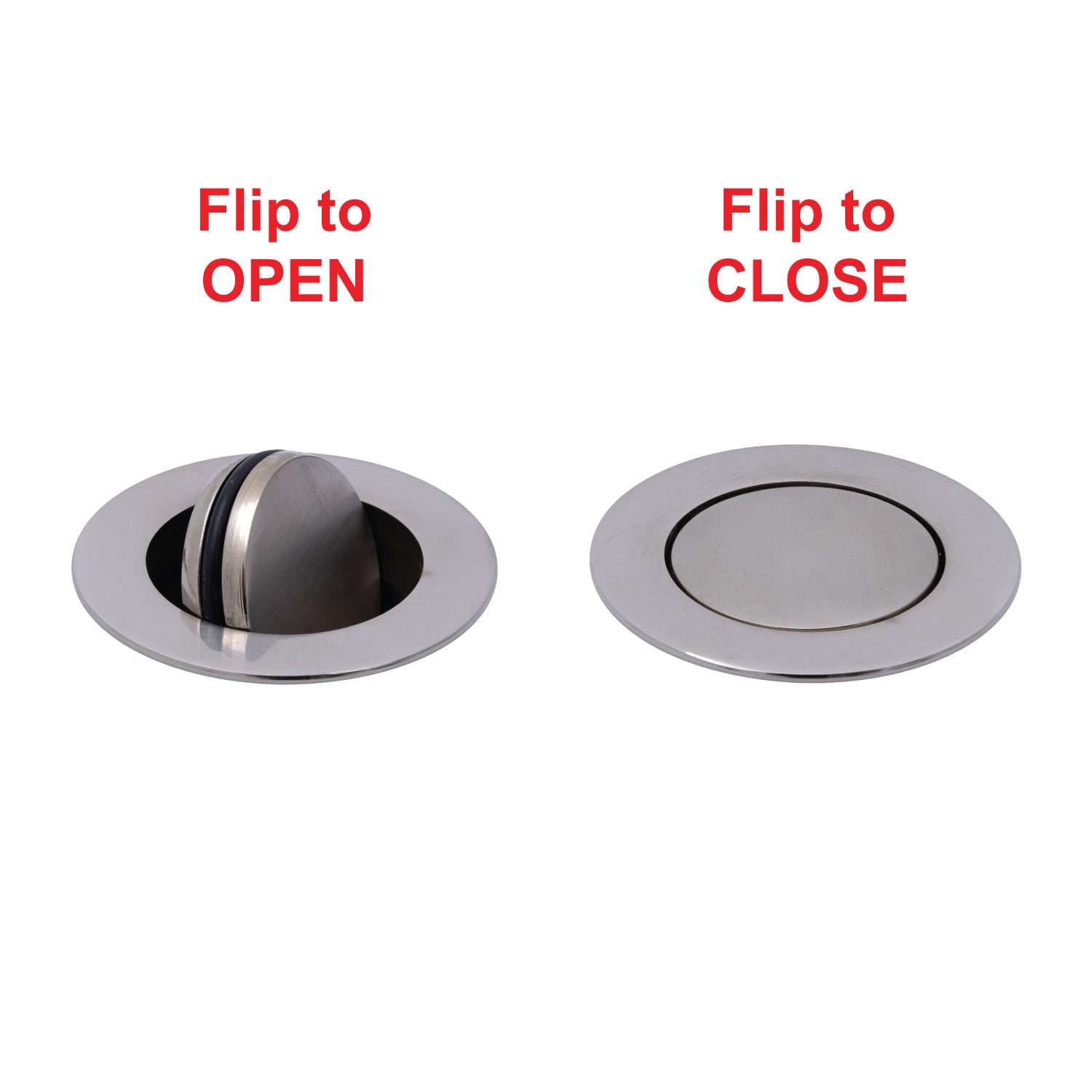 Ambassador Marine S01-0311 1 1/2" Flip Drain