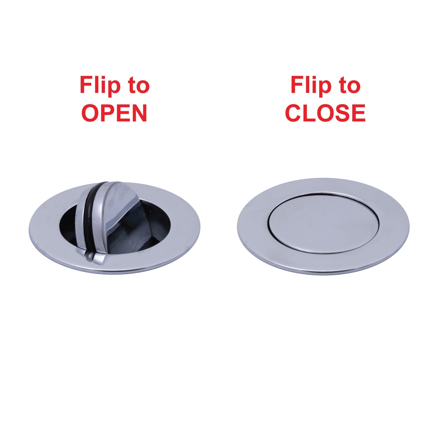 Ambassador Marine S01-0504 1 1/2" Flip Drain
