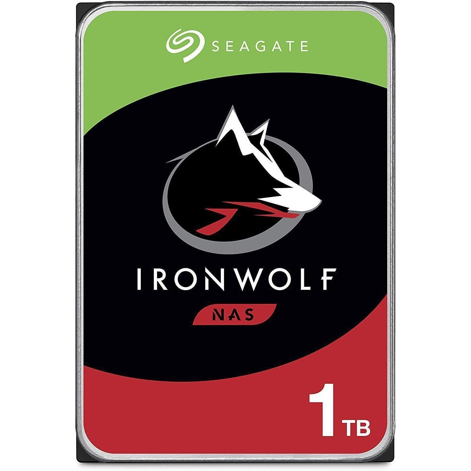 Seagate (ST14000VN0008 IronWolf 14TB NAS Internal Hard Drive HDD – 3.5 Inch SATA 6Gb/s 7200 RPM 256MB Cache for RAID Network Attached Storage