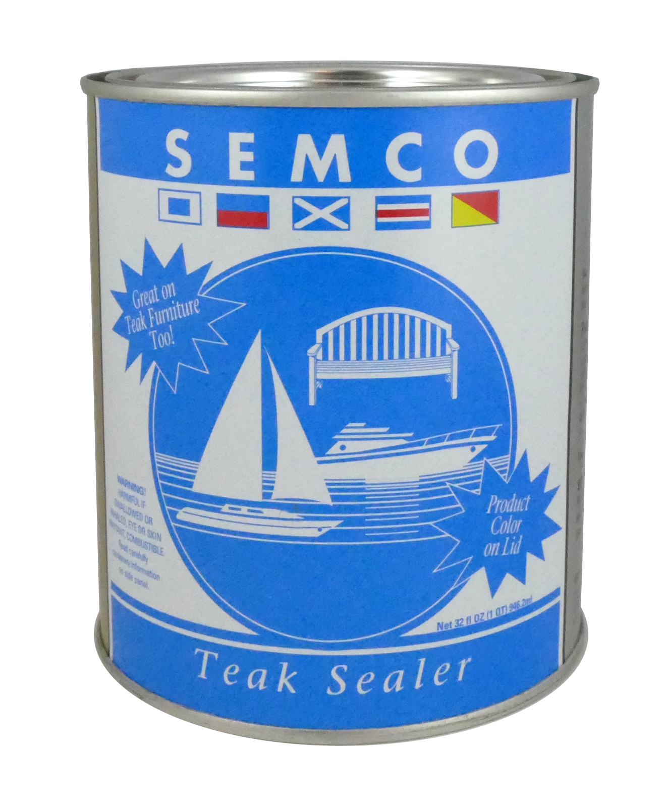 Semco 10524 Teak Sealer, Honeytone, Quart