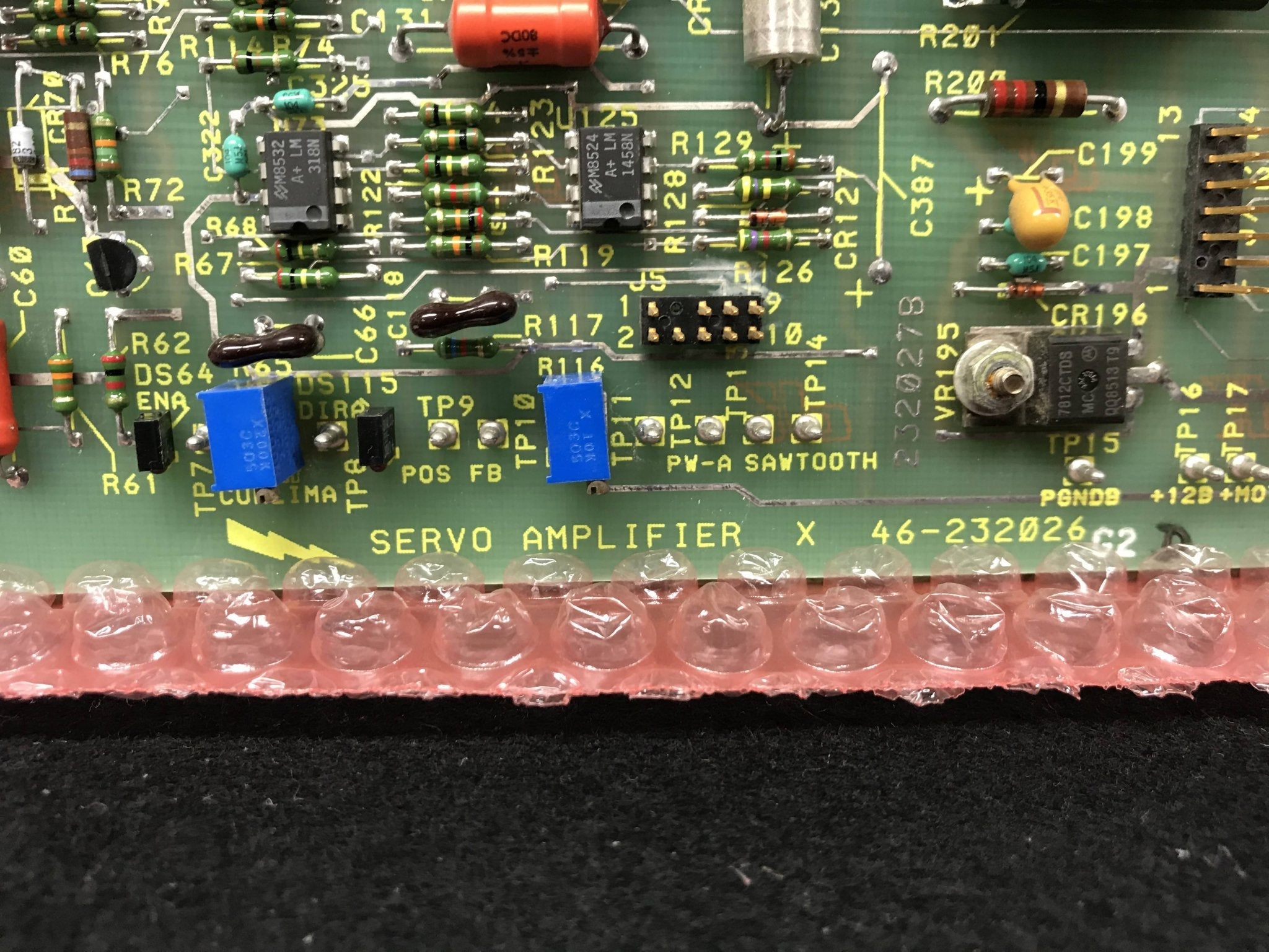 Servo Amplifier Board (46-232026 G1-G/G2-D GE Advantx