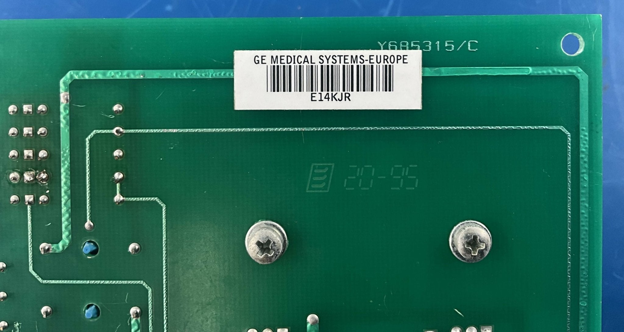 SERVO MOTOR LOOP BOARD (45296102/Y685315/C GE