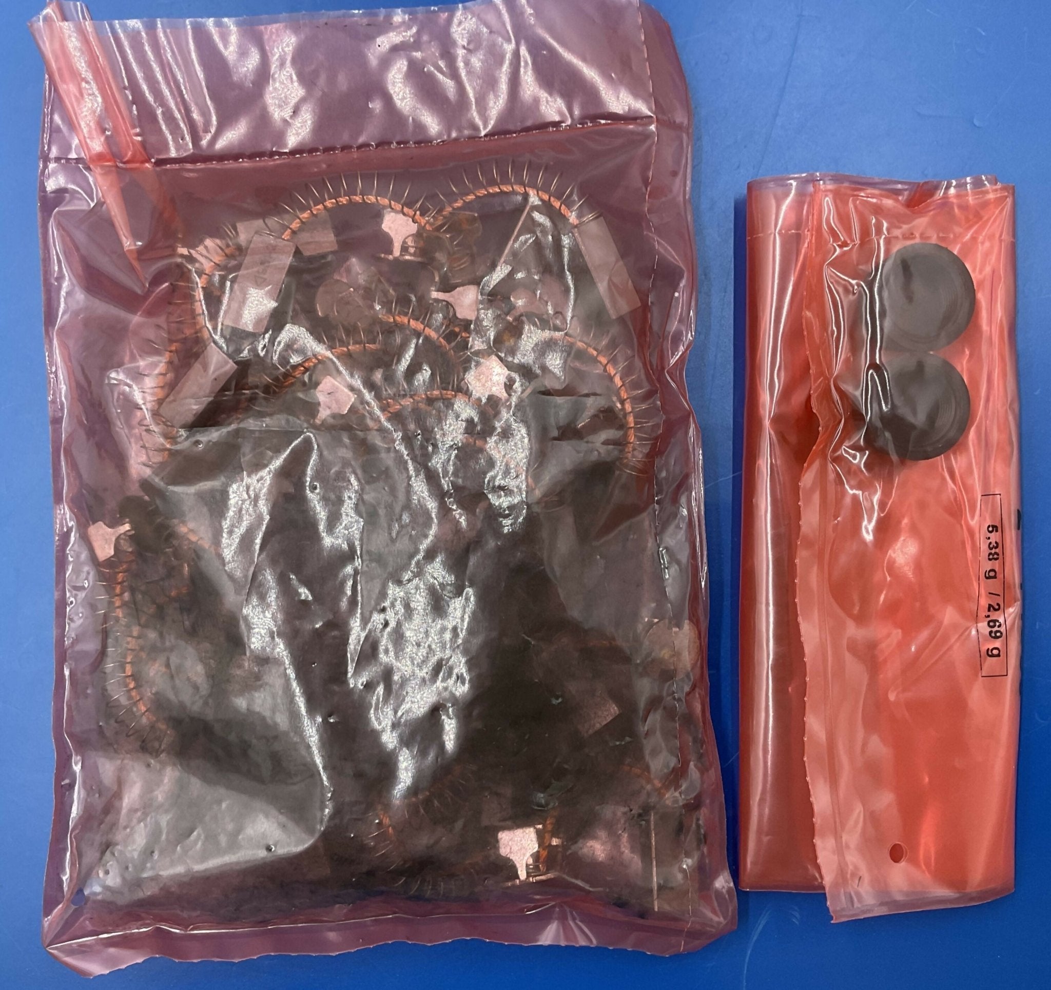 SET OF CARBON BRUSHES (07741148/538500015 SIEMENS