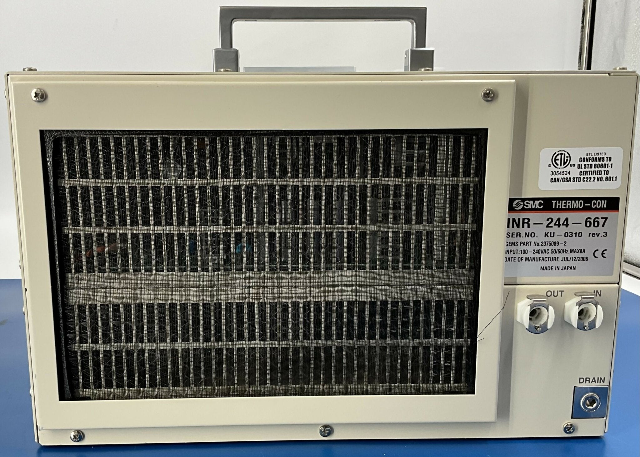 Solid State Recirculating Chiller (2210405-16/T252P-6/2375089-2/221405-10 GE