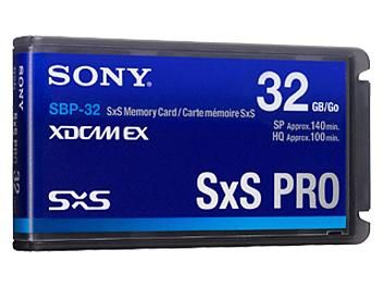 SONY SBP32 32GB SxS PRO MEMORY CARD for XDCAM