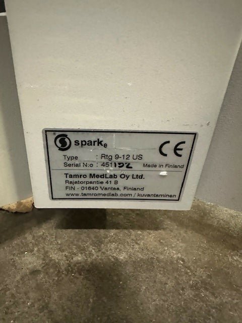 Spark Scoli X-Ray Stand w/Fujifilm Cassette (Pre-Owned