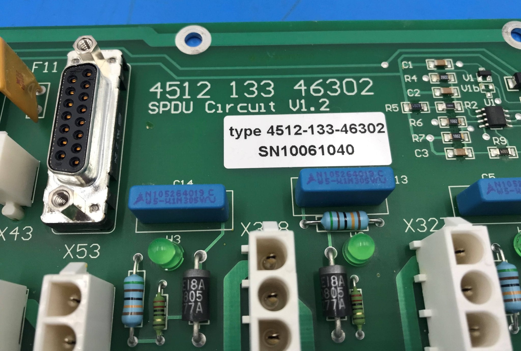 SPDU Circuit V1.2 Board (4512-133-46302 Philips