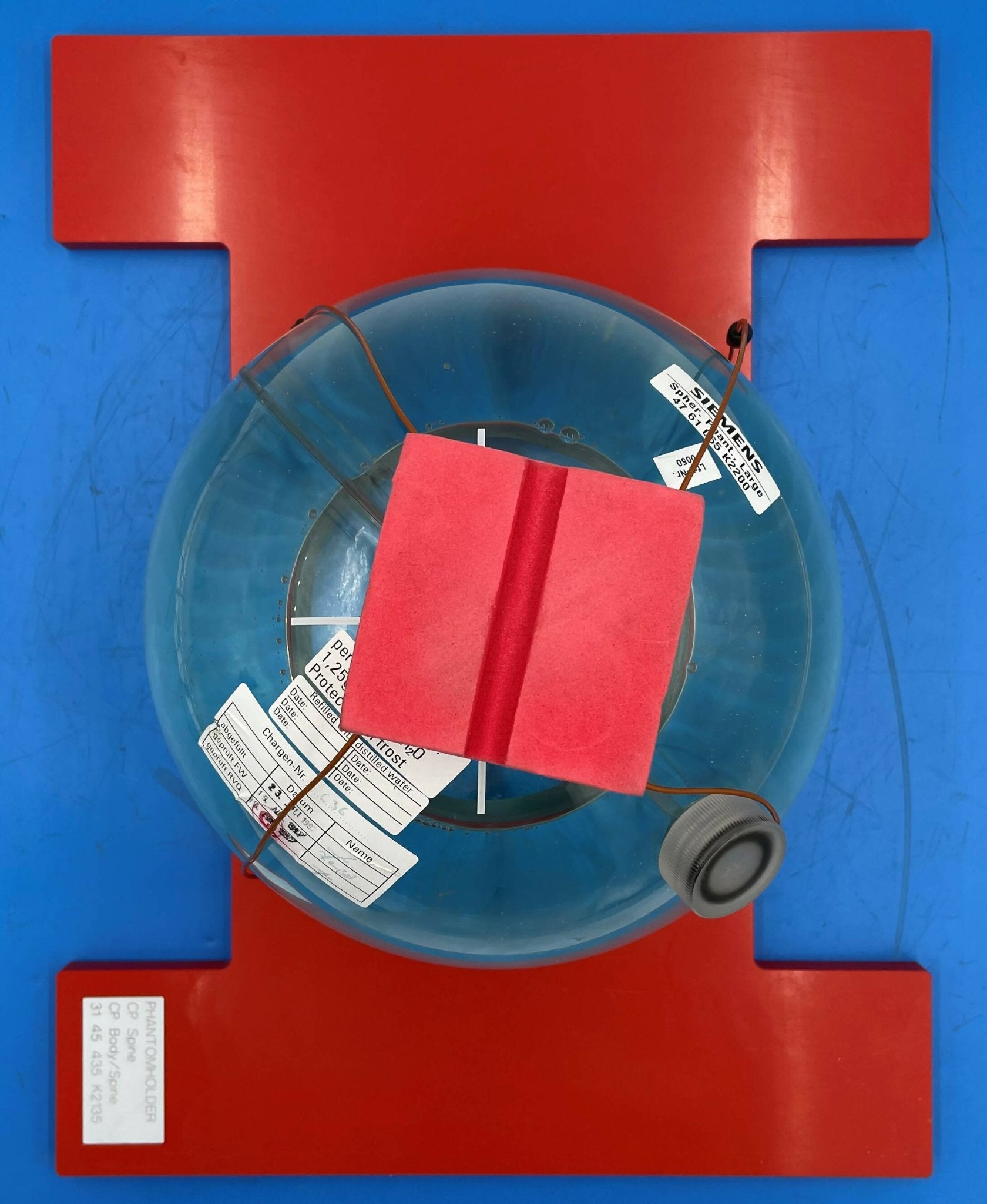 Spher. Phantom., LARGE w/ Holder (4761065/3145435 SIEMENS