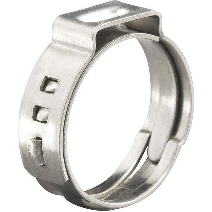 Seachoice 50-23441 Stainless-Steel Pinch Hose Clamps, 3/8" / 9.5mm OD Bag of 10