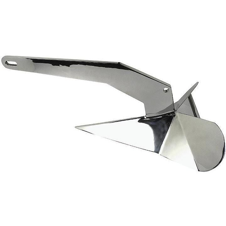 Seachoice 43850 Stainless Steel Plow Anchor, 22 lbs.