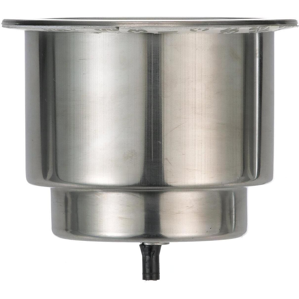 Seachoice 79391 Stainless Steel Recessed Drink Holder With Red LED Light