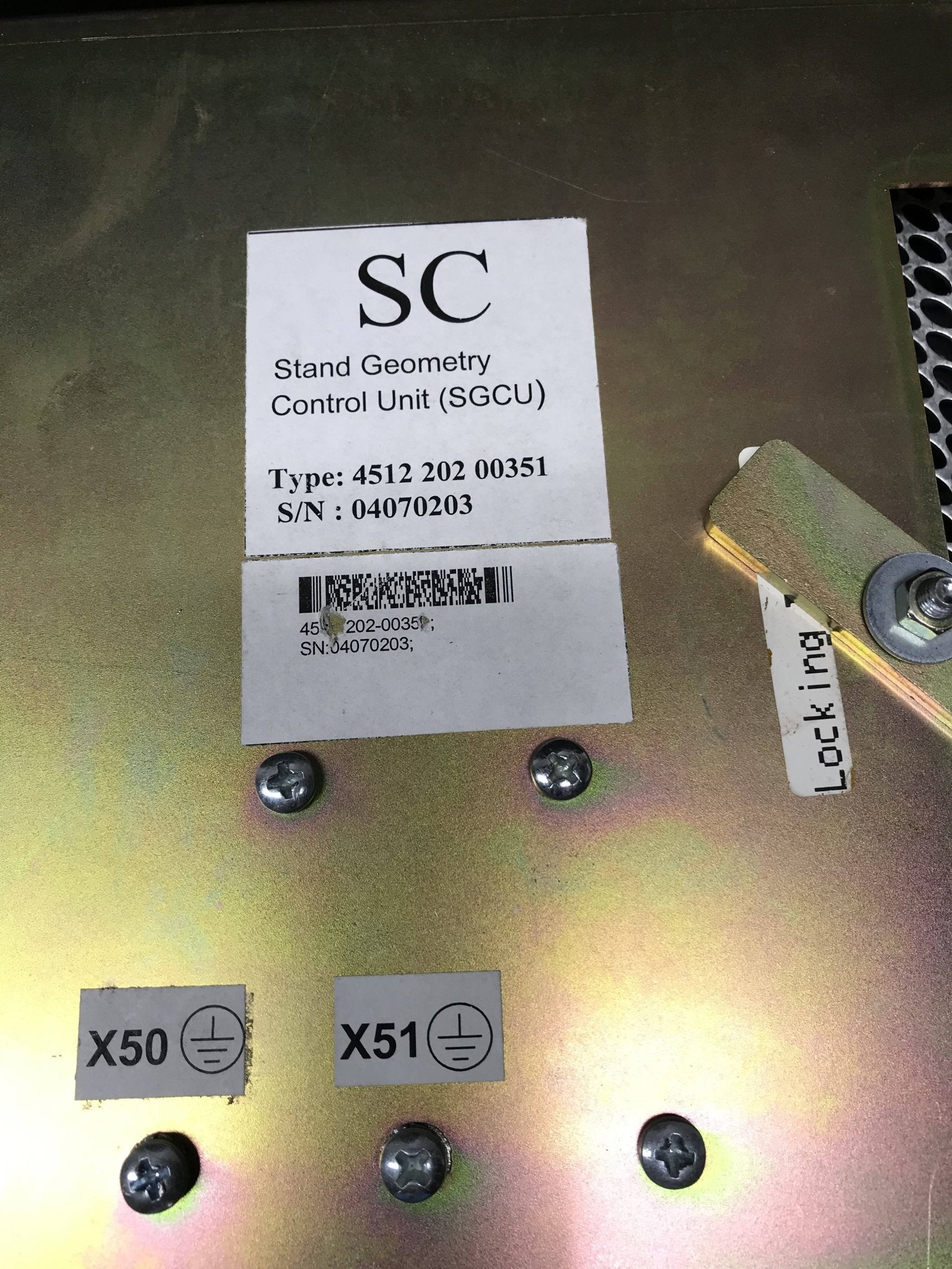 Stand Geometry Control Unit SGCU (4512 202 00351 Philips Easy Diagnost