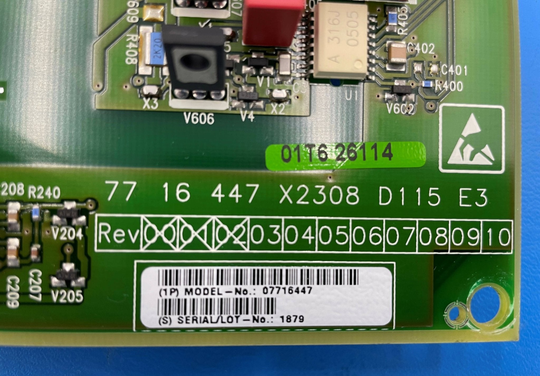 Starting Device Board D115 (07716447/7716447 Siemens