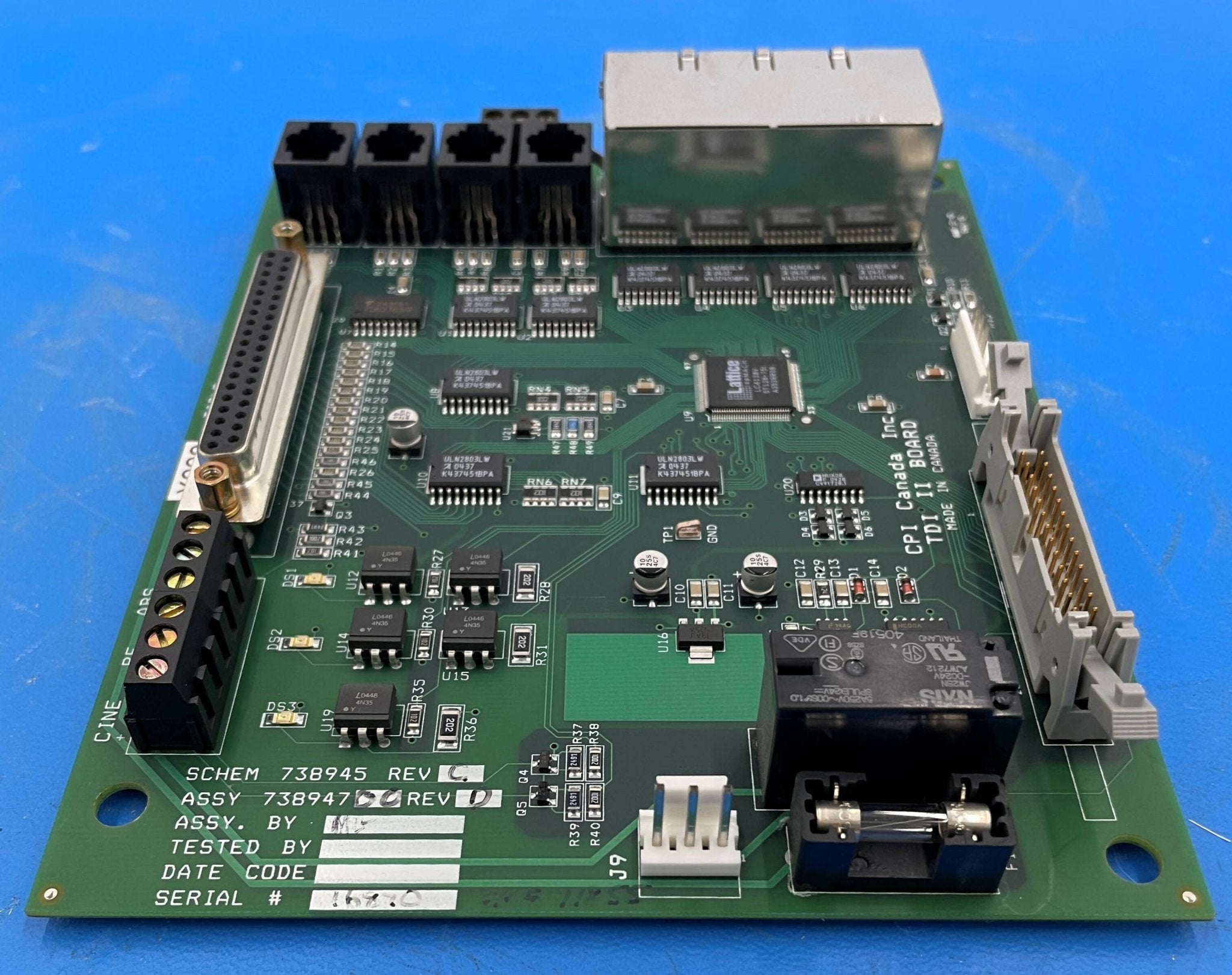 TDI II BOARD (738947-00 Rev D CPI