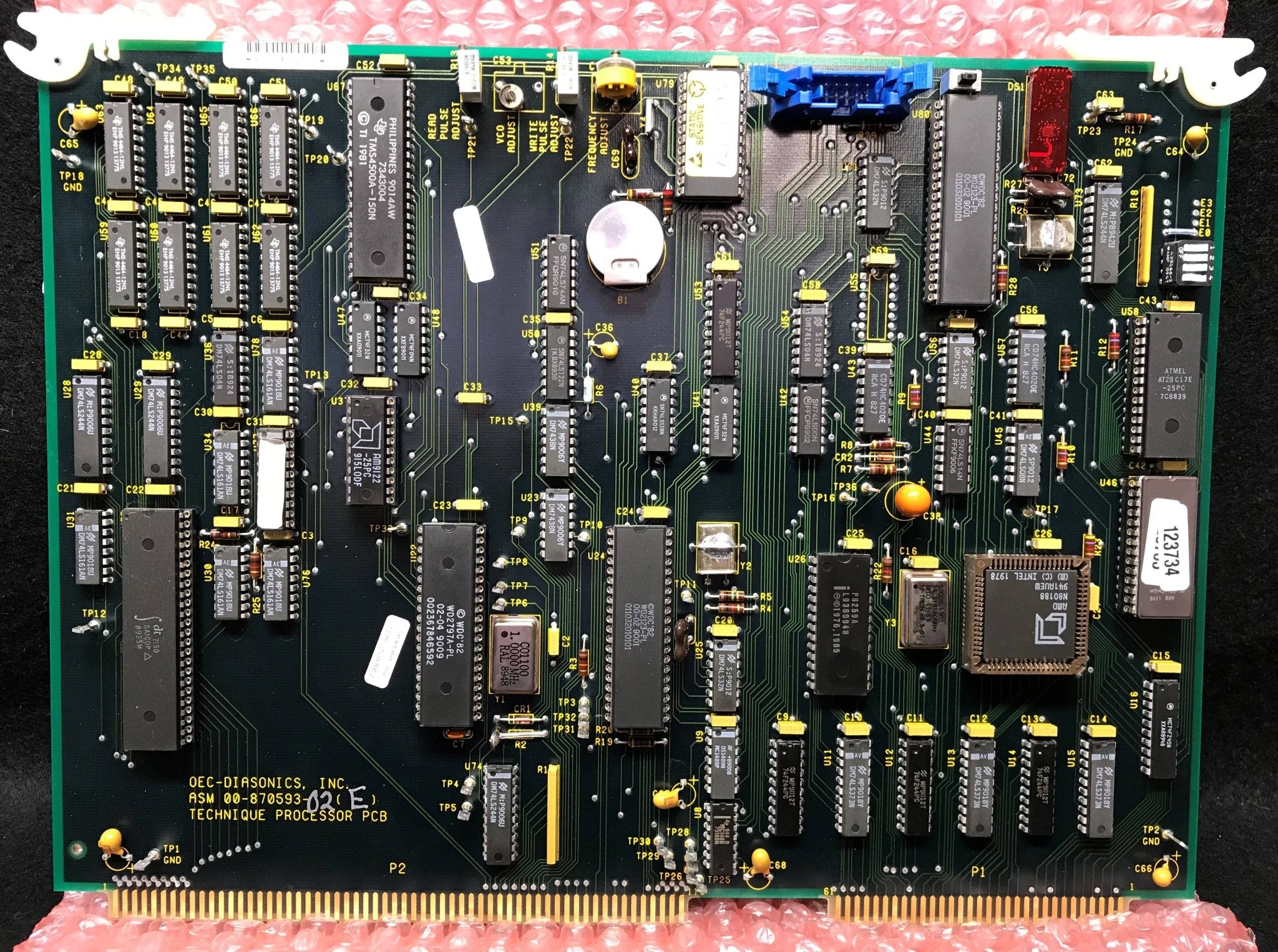 Technique Processor PCB (00-870593-02-E OEC-Diagnostics