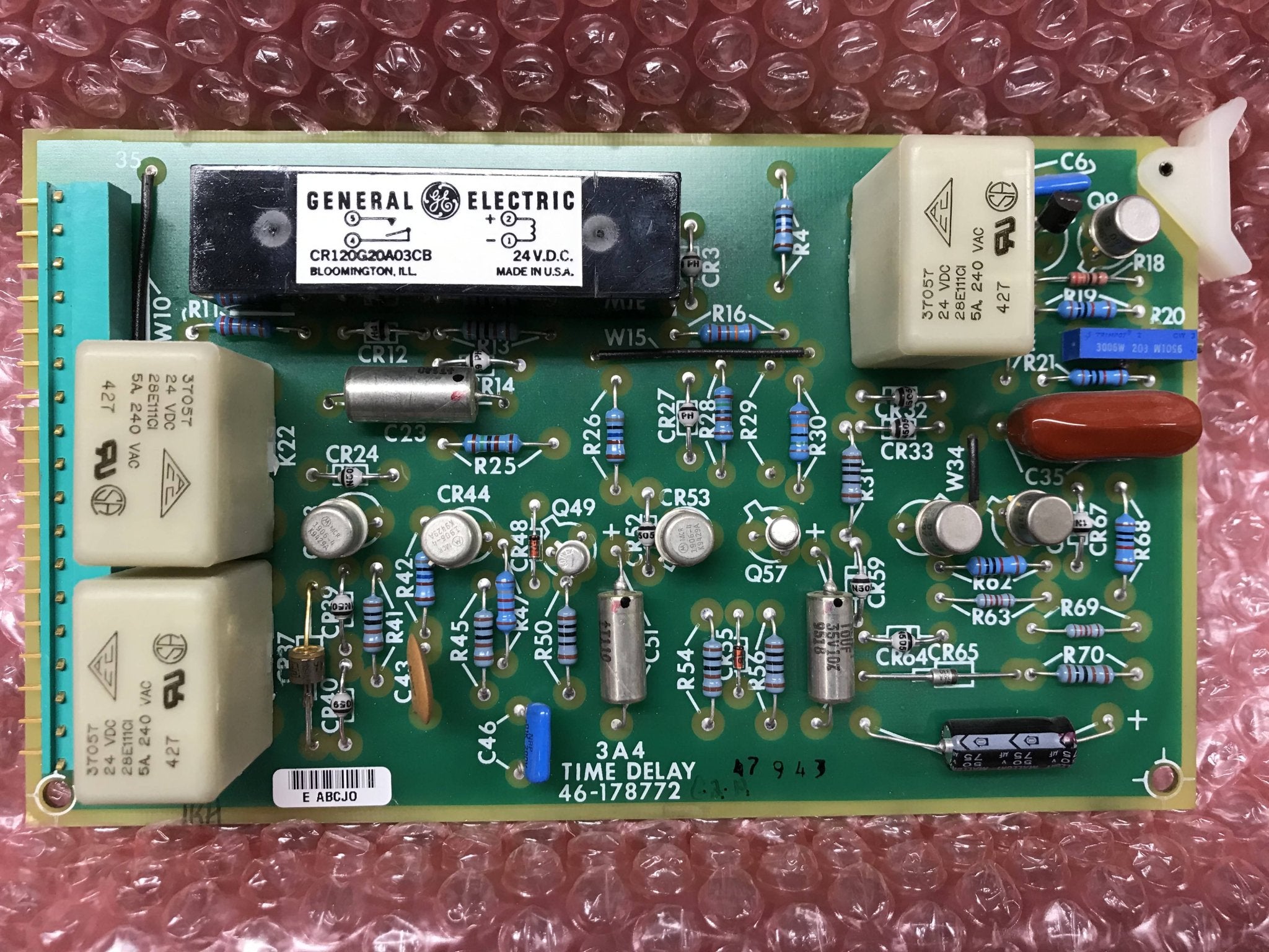 Time Delay Board (46-178772 G2-A GE AMX 3