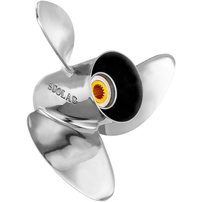 Solas Propeller 3551-145-21 Solas HR Titan SS 3-Blade Propeller for Yamaha