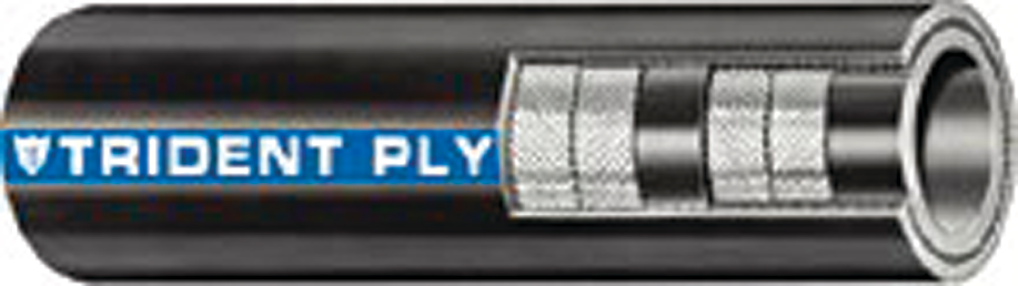 Trident Marine 200-6004 200 Series Ply Soft Wall Wet Exhaust & Water Hose 6" By, the Ft