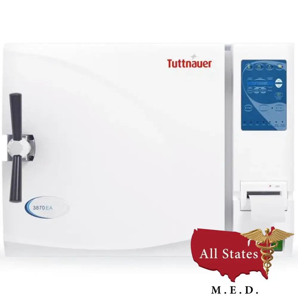 TUTTNAUER 3870EA LARGE CAPACITY AUTOMATIC AUTOCLAVE STEAM STERILIZER NO PRINTER