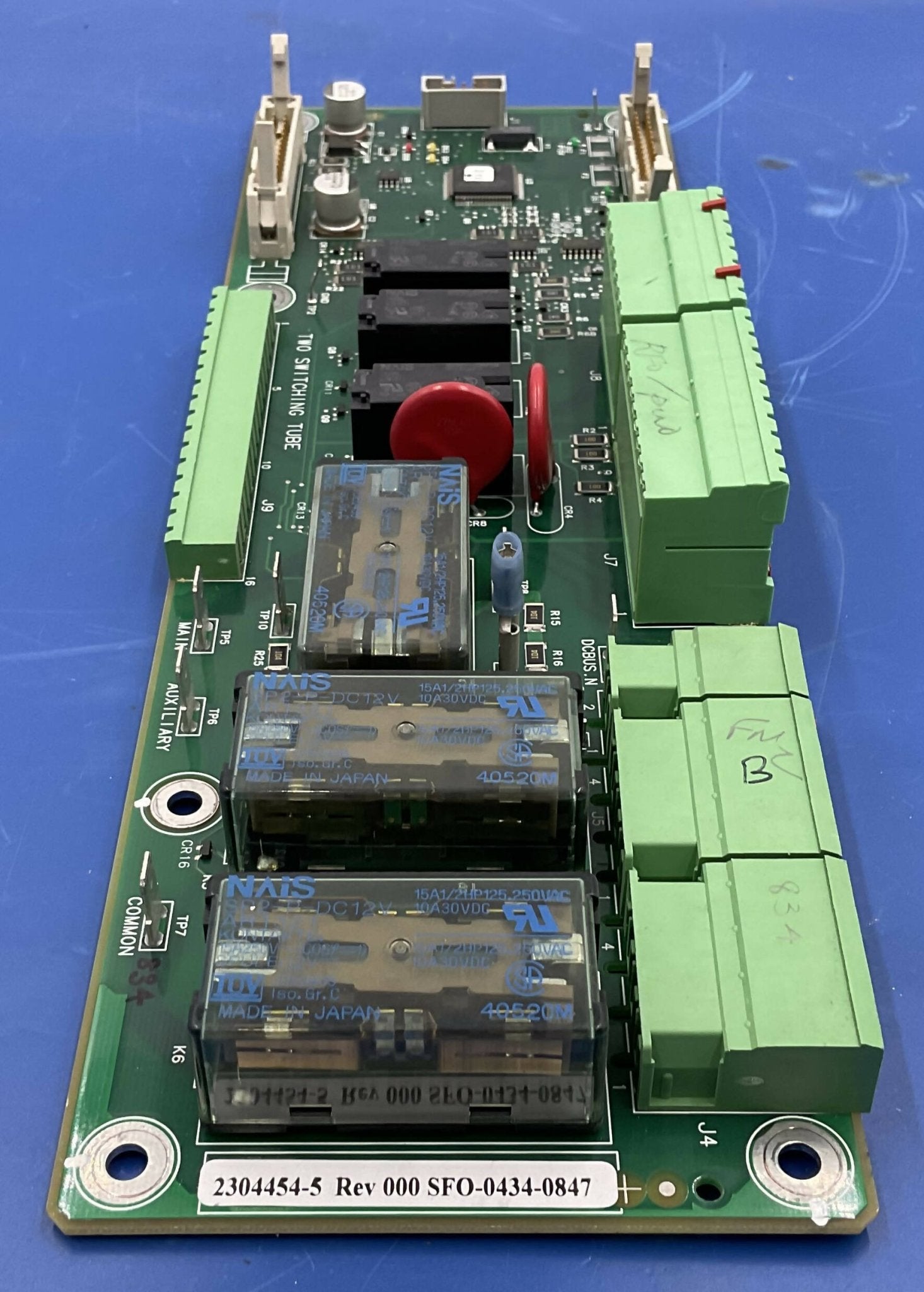 TWO TUBE SWITCHING BOARD (2304454-5 REV-000 GE