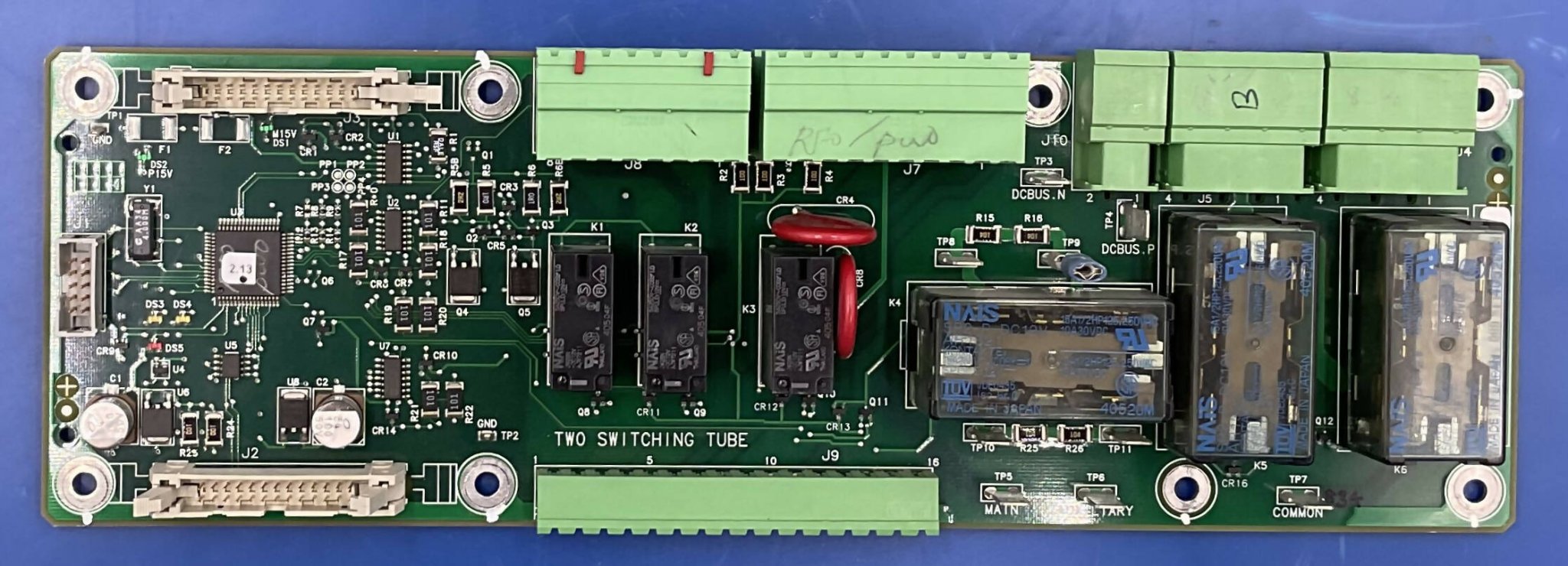TWO TUBE SWITCHING BOARD (2304454-5 REV-000 GE