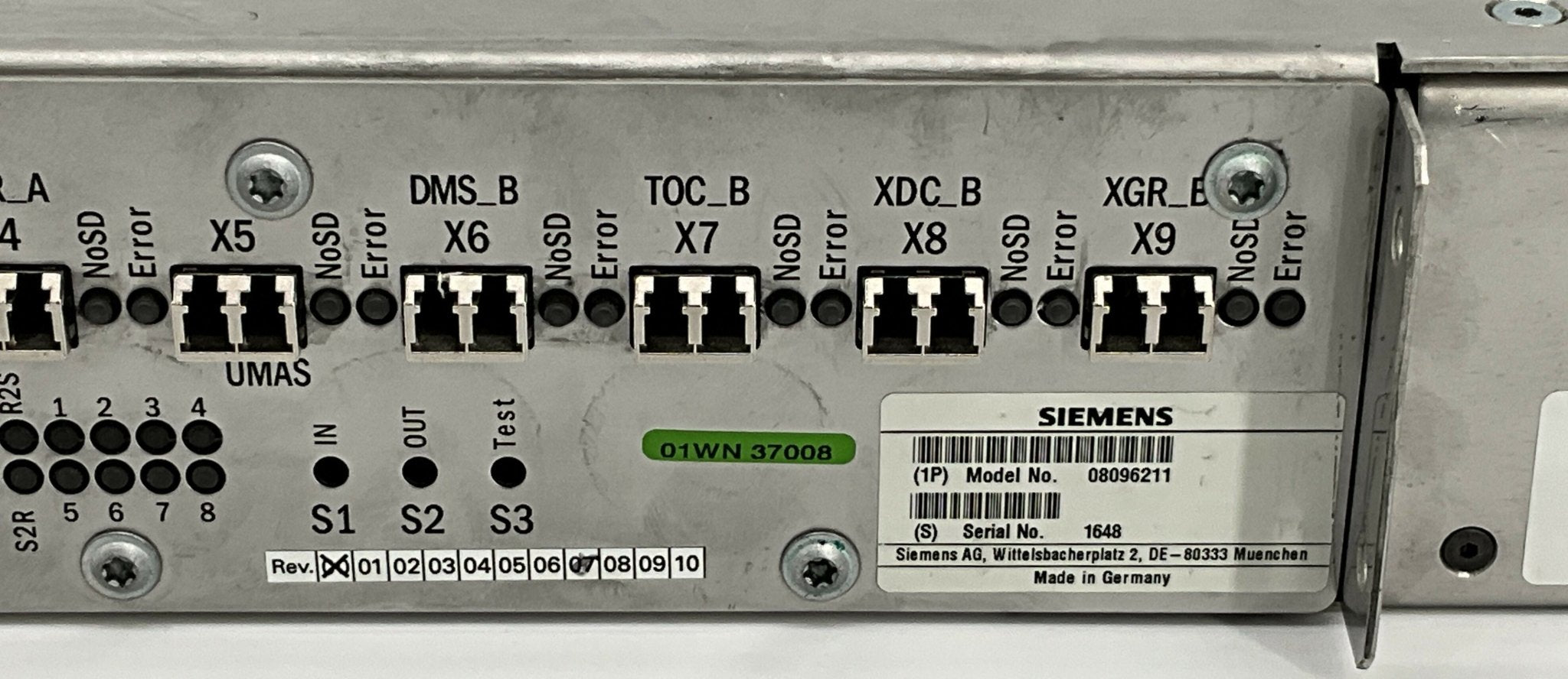 Siemens 08096211 - UMAR Kompo Module PCB for Somatom CT Angle | Alo Tech Solutions